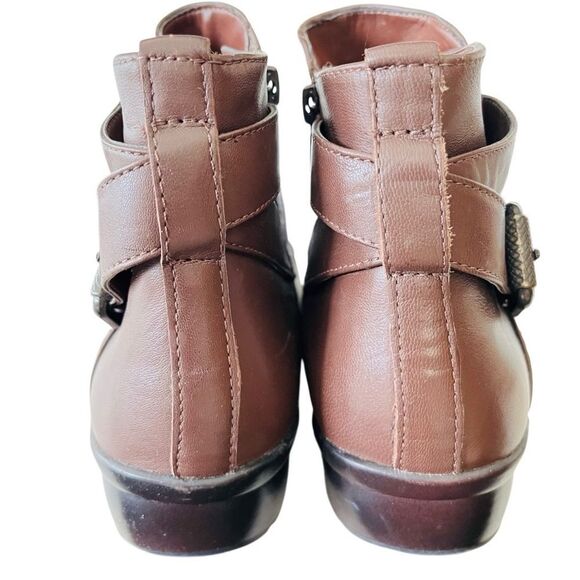 Naturalizer Dark brown leather Cassandra Booties size 8. - Picture 6 of 7